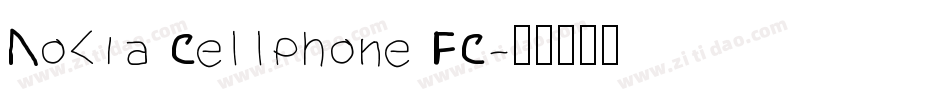Nokia Cellphone FC字体转换